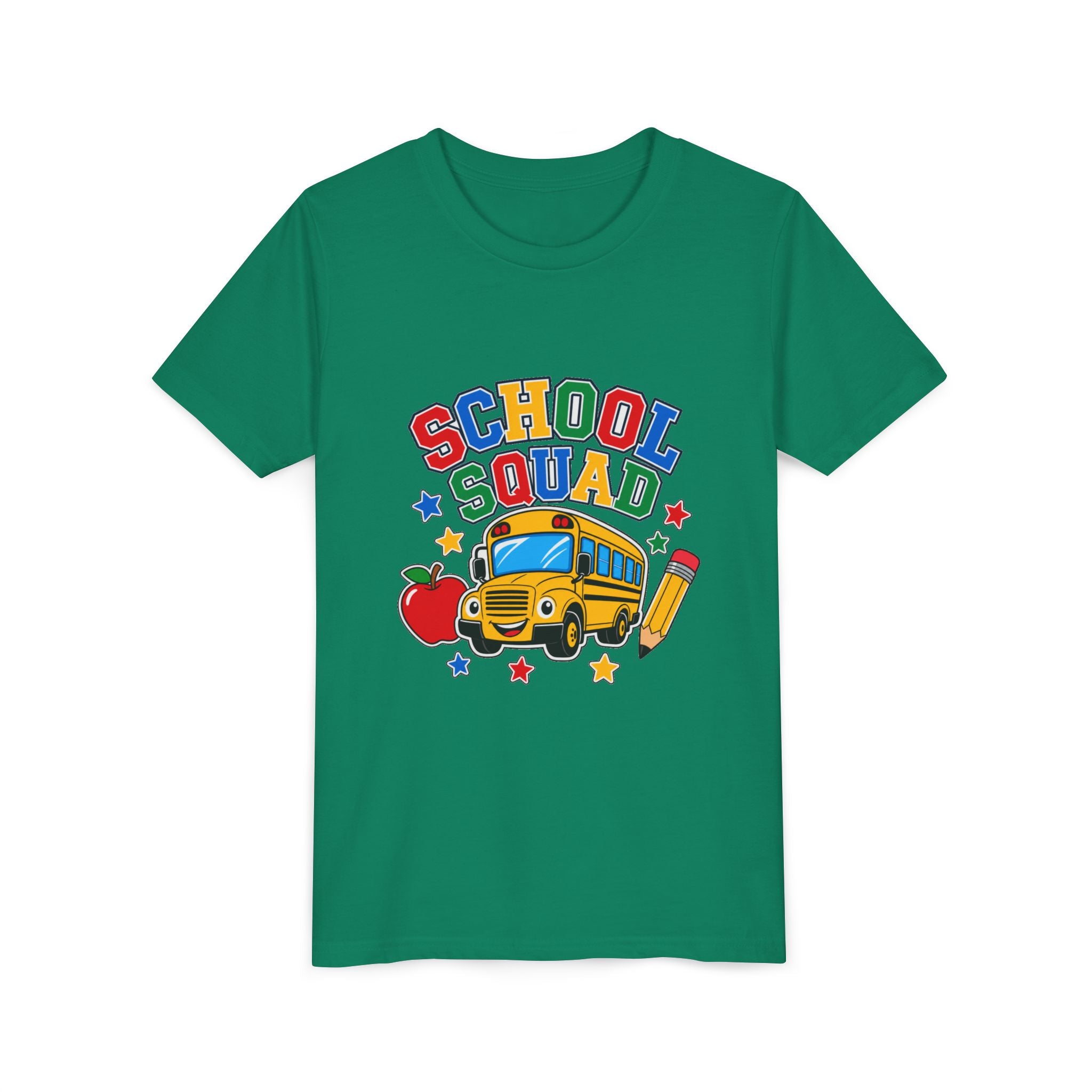 School Squad Shirt for Kids – Back to School Bus Youth Tee