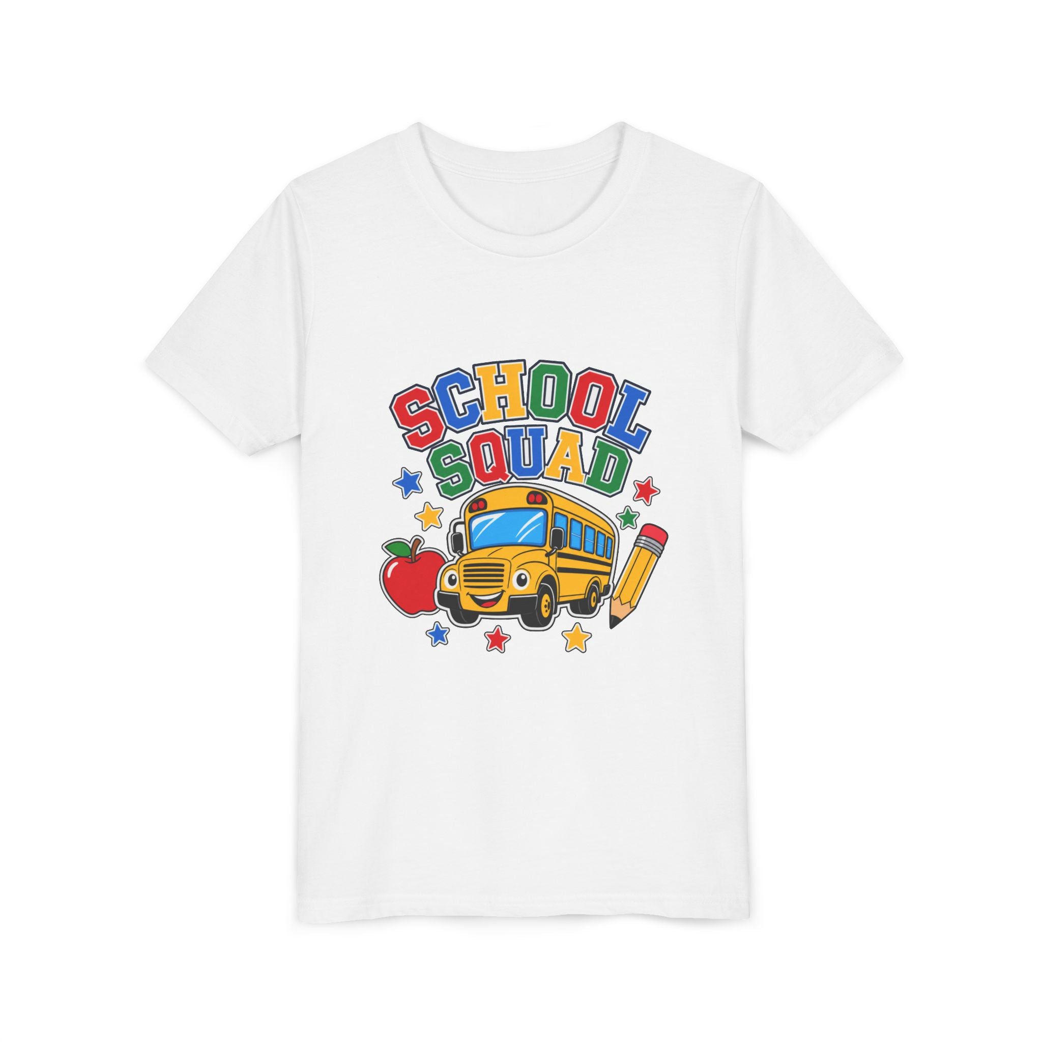 School Squad Shirt for Kids – Back to School Bus Youth Tee