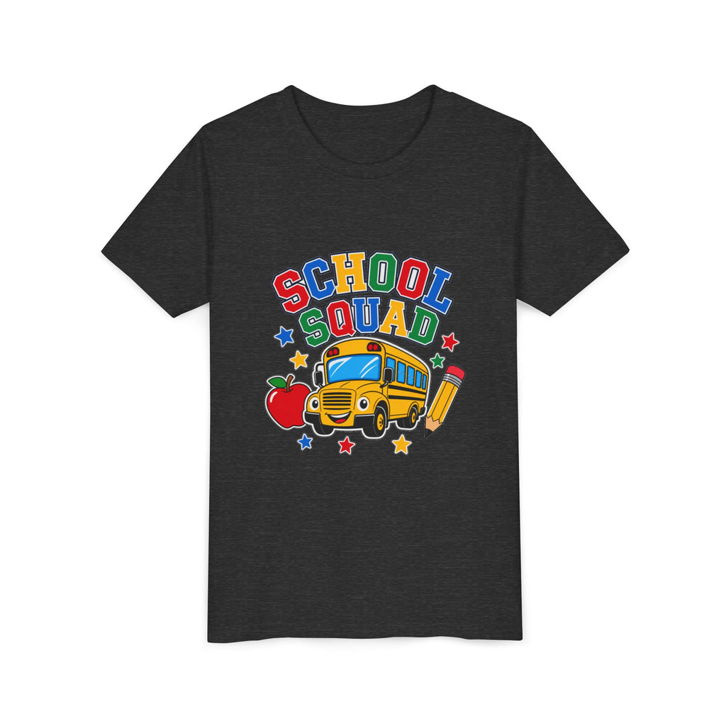 School Squad Shirt for Kids – Back to School Bus Youth Tee