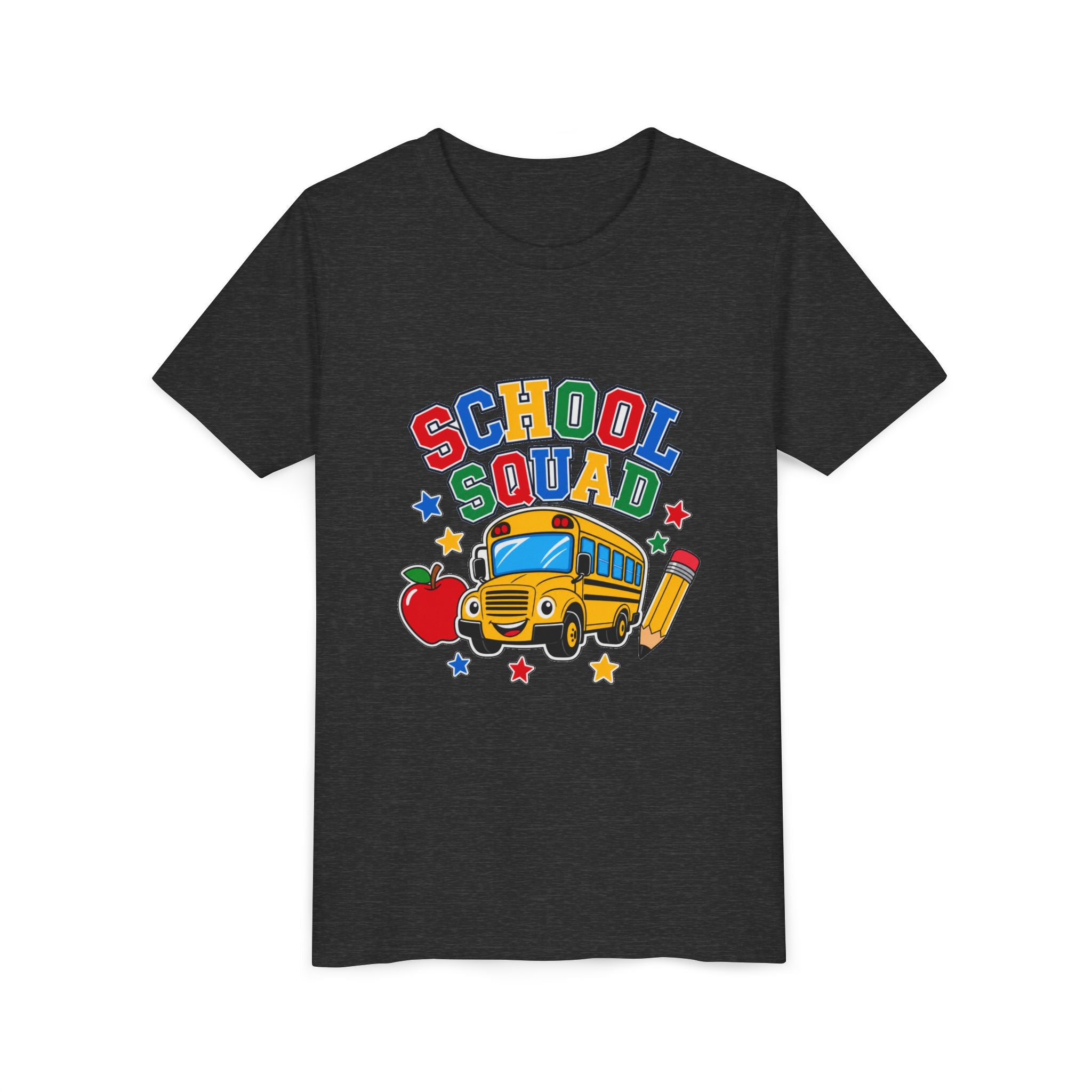 School Squad Shirt for Kids – Back to School Bus Youth Tee
