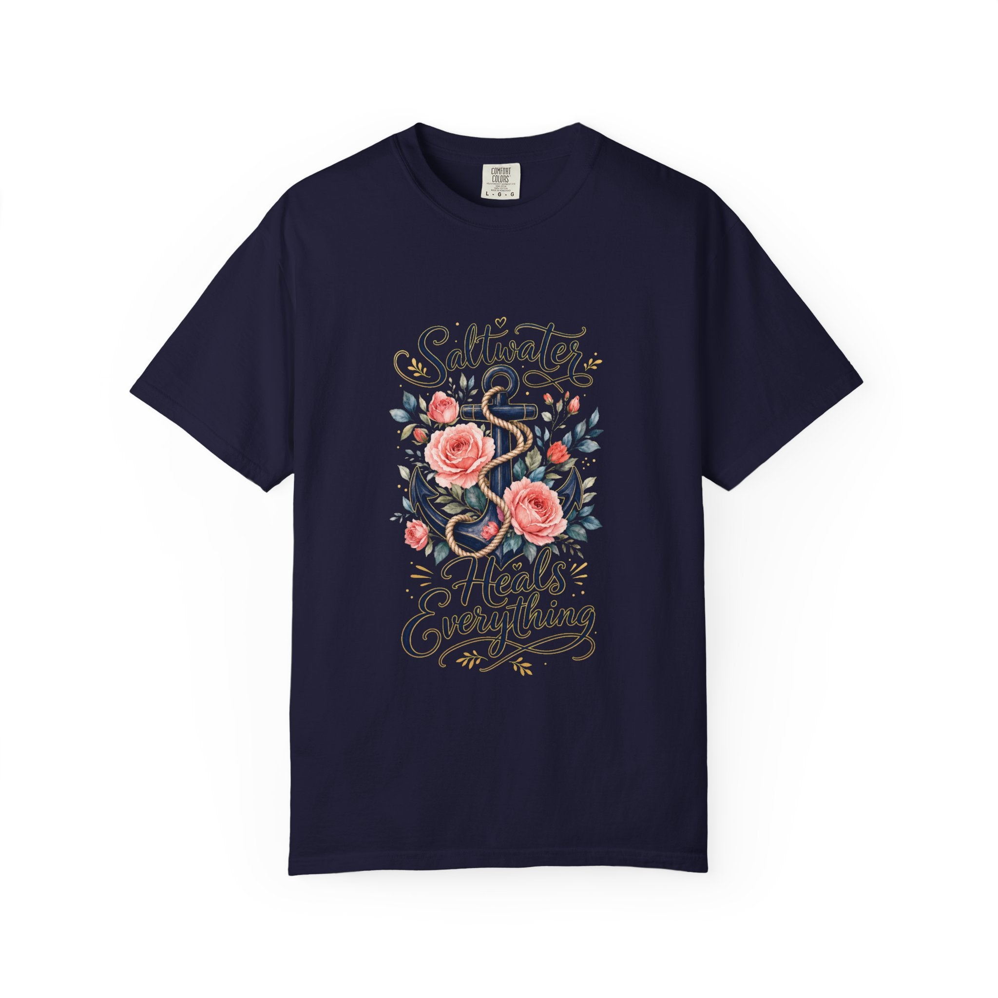 Saltwater Heals Everything Nautical Tee