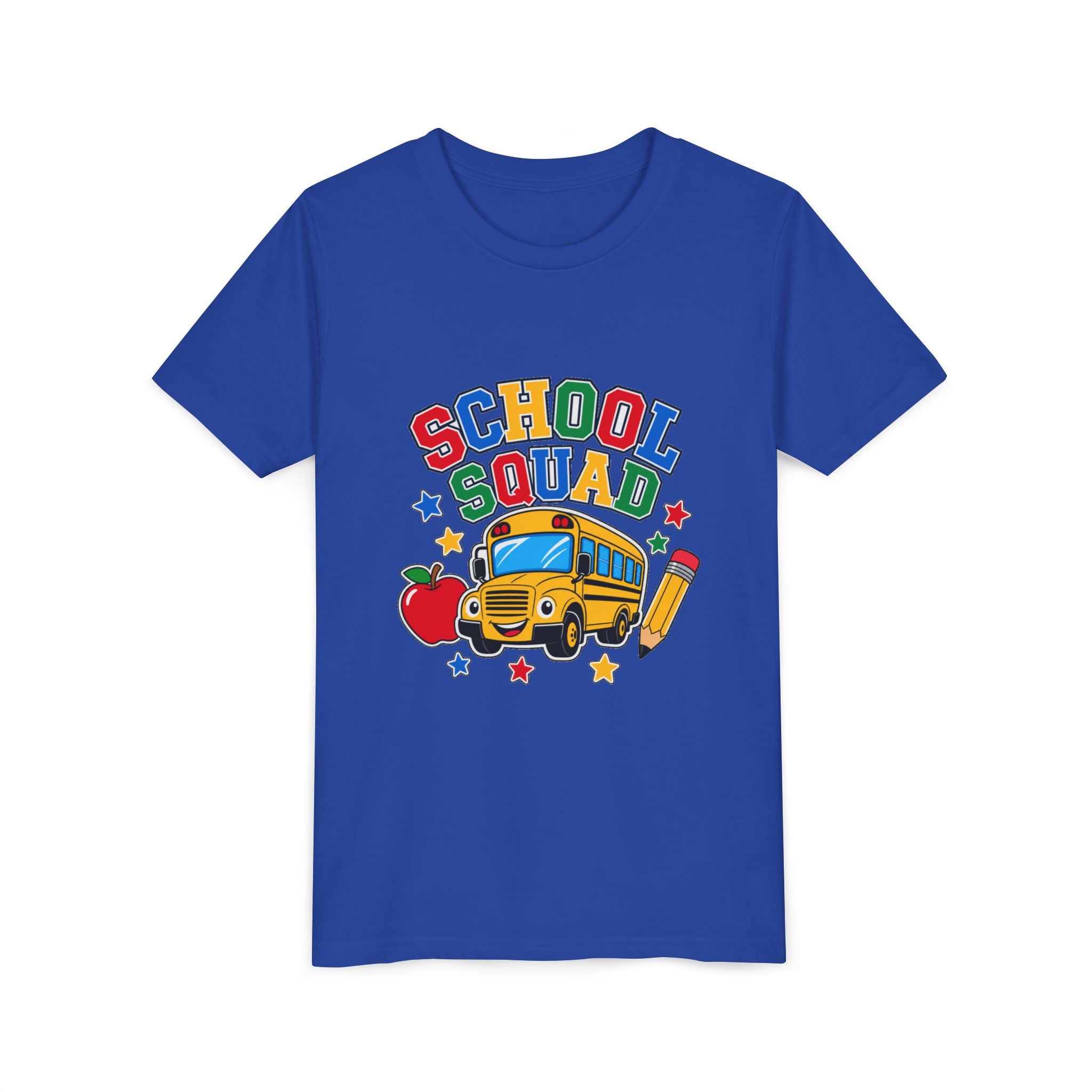 School Squad Shirt for Kids – Back to School Bus Youth Tee