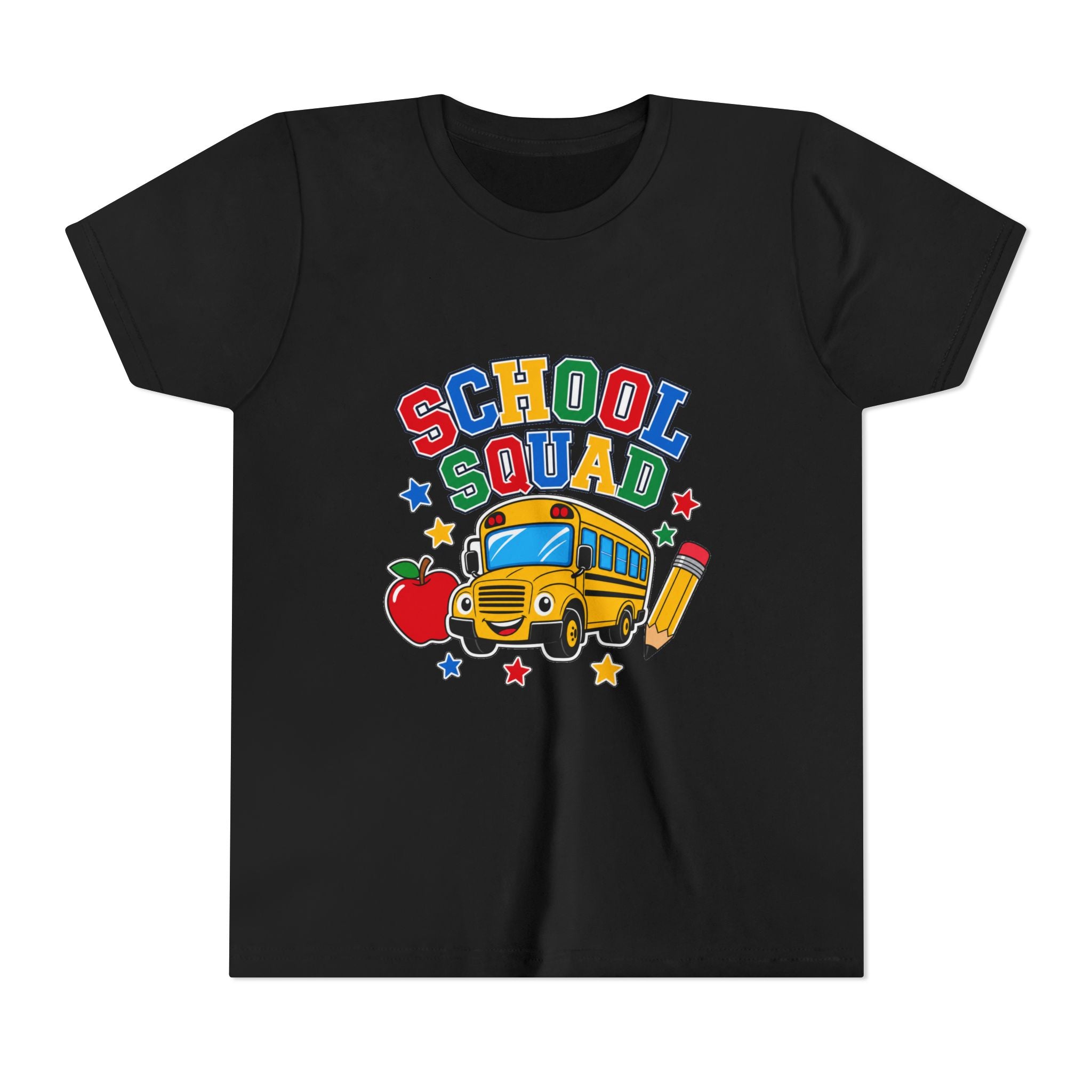 School Squad Shirt for Kids – Back to School Bus Youth Tee