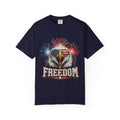 Patriotic Eagle 4th of July Unisex True Navy T-Shirt