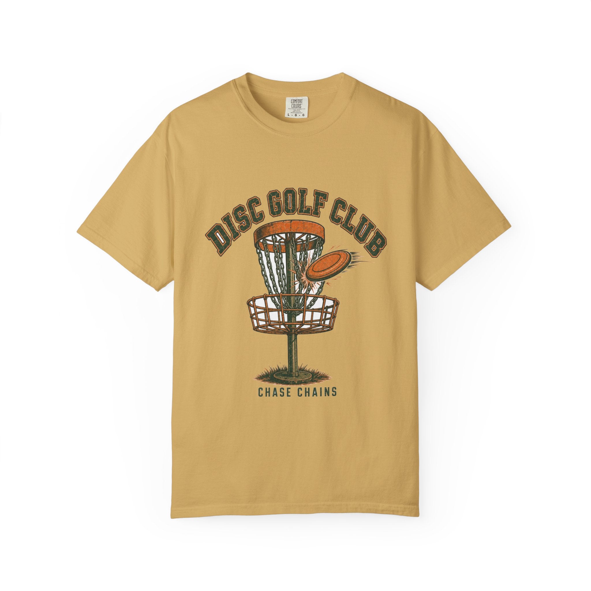 Vintage Disc Golf Shirt – Retro Disc Golf Club Graphic Tee, Chase Chains